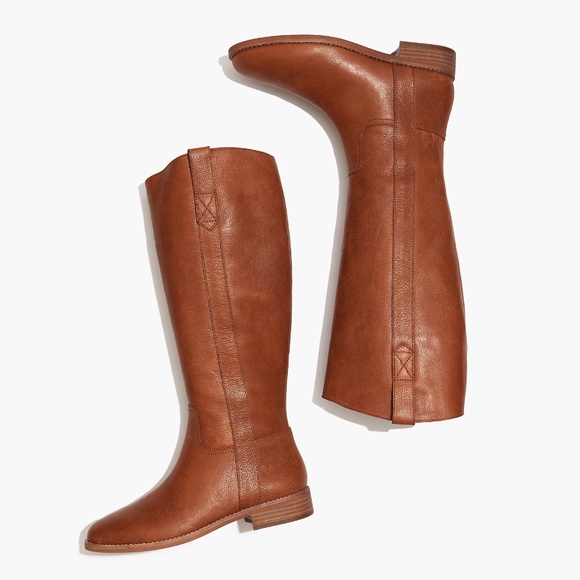 Madewell Shoes - New MADEWELL Winslow Knee-High Boot English Saddle